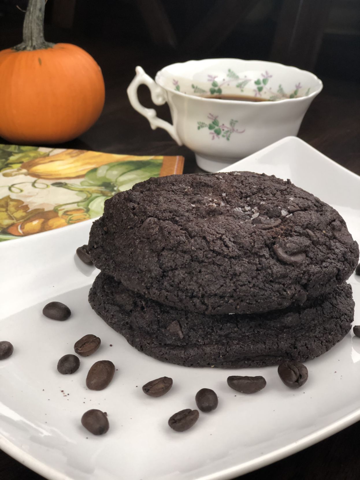 Chocolate Espresso Chip Cookies